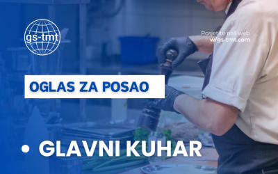 GS-TMT d.o.o. Poslovna jedinica broj 3 GS-RAMA objavljuje oglas za posao