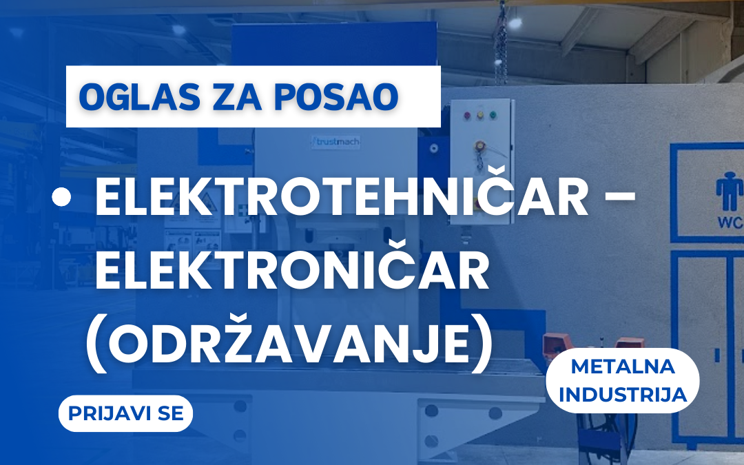 Elektrotehničar – elektroničar (Održavanje)