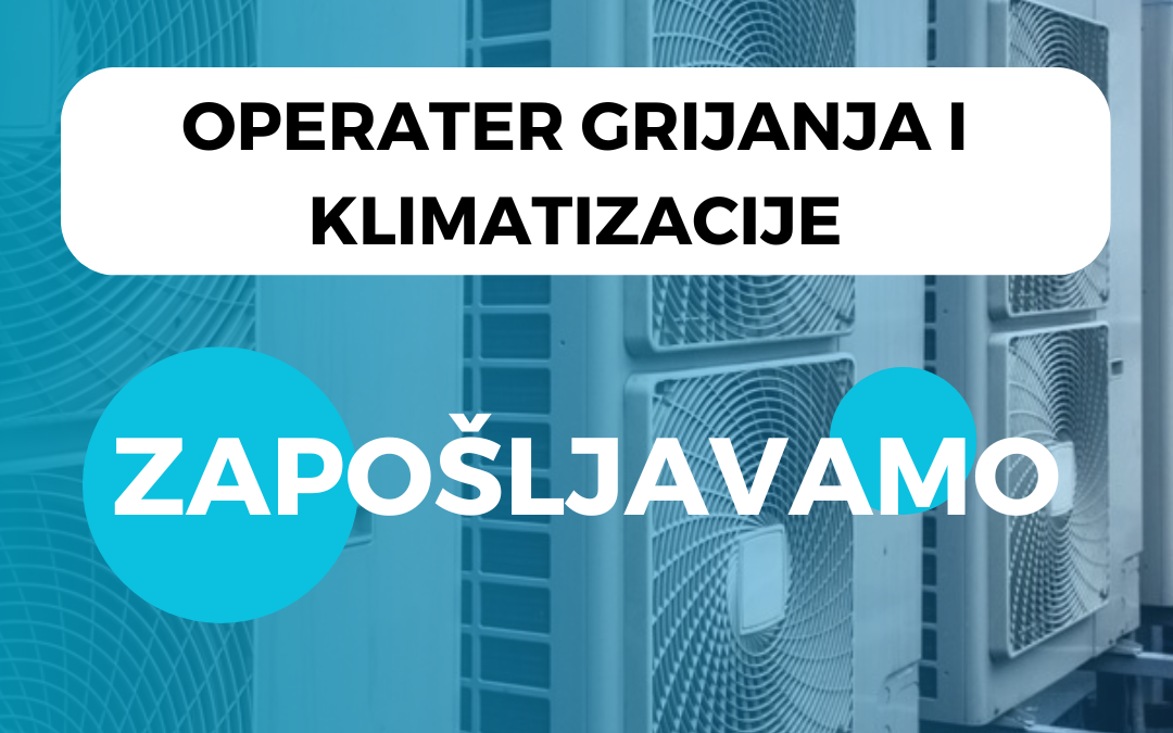 Operater grijanja i klimatizacije / tekuće održavanje kompleksa GS TMT