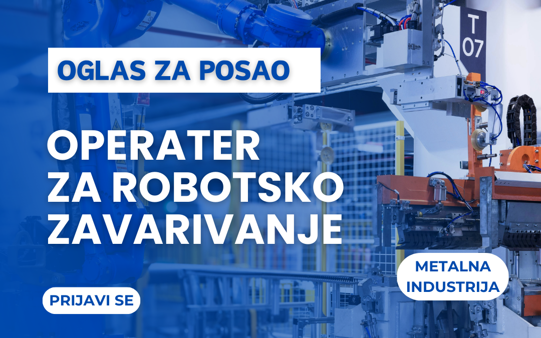 Operater za robotsko zavarivanje