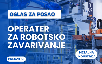 Operater za robotsko zavarivanje