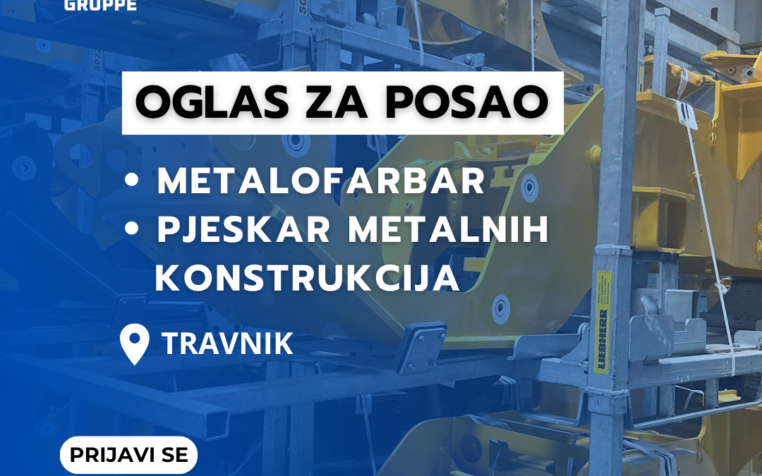 Pjeskar metalnih konstrukcija – Metalofarbar